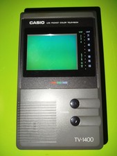 Casio TV 1400, Tragbarer TV, Inkl. Hülle