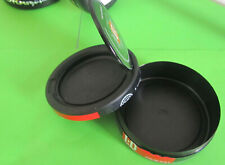 6 x Geo caching box 2 Fächern (groß&klein) Schachtel rund Aufbewahrungsbox Snus