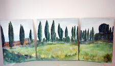 MALEREI Kunst ACRYL Original BILD Gemälde Unikat Triptychon ca. 115 x 40