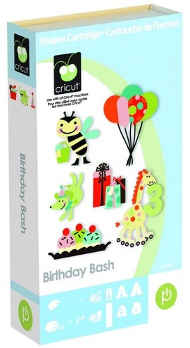 Cricut cartridge birthday bash - cricut,