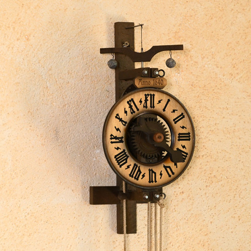 Waagbalkenuhr einzeigeruhr - waagbalkenuhr,