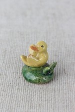 Kleine alte keramik ente - kleine,