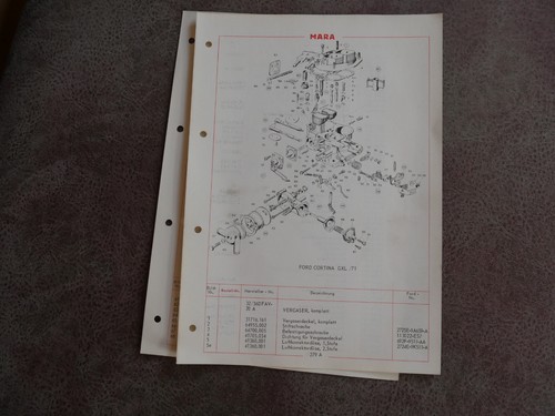Weber vergaser plan - vergaser,
