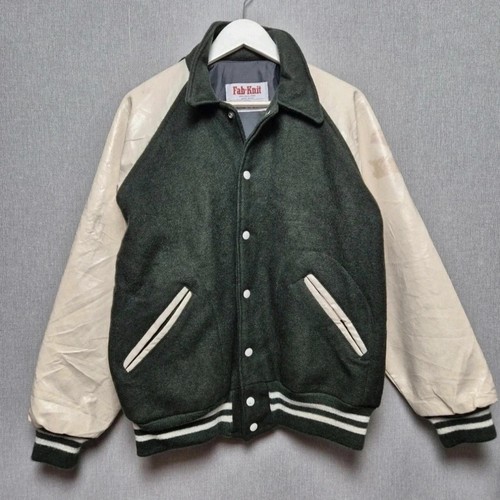 Fab knit letterman jacke - knit,