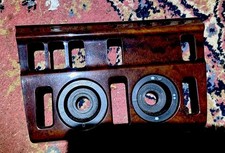 Wurzelholz Verkleidung Klimabedienteil Klimablende Mercedes W124 5 Aussparungen 