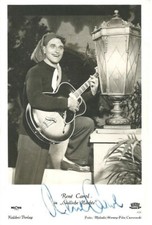 RENE CAROL Original Autogramm