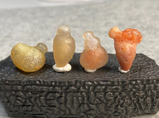 Set aus 4 kleinen natürlichen