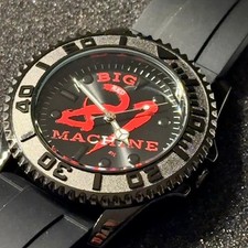 Hells Angels Support 81 1% World Eightyone Big Red Machine Biker Armbanduhr
