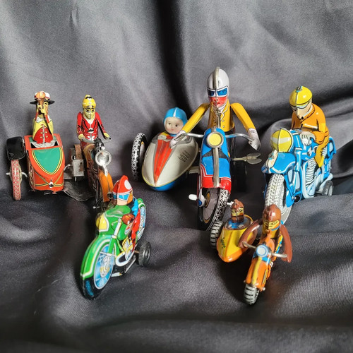 Blechspielzeug motorräder - blechspielzeug, –