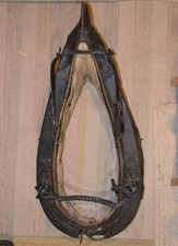 Pferde-Kummet mit Zaumzeug u