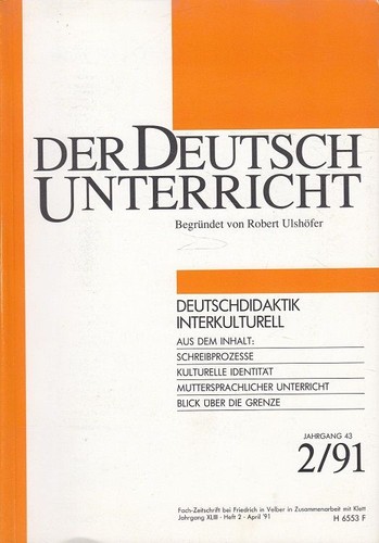 Der deutschunterricht 43 - der,