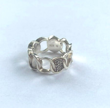 Ring Silber in Kettenform von Esprit 925 Größe 56 -17,8 mm (2951)