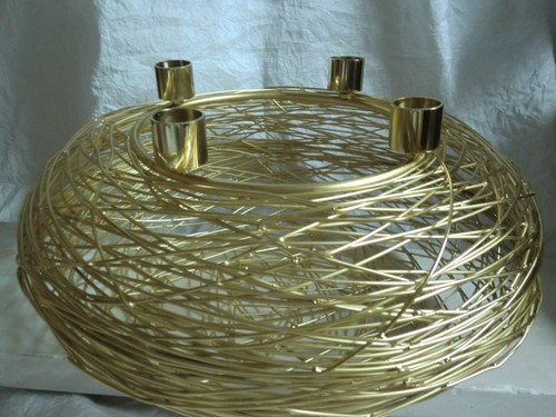 Kerzenhalter ansgar gold - kerzenhalter,
