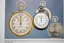 Junghans Wehrmacht Artillerie Stoppuhr J68 WW2 WK2