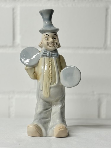 Gilde porzellanfigur clown - porzellanfigur,