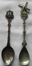2 Silber Löffel Sammler