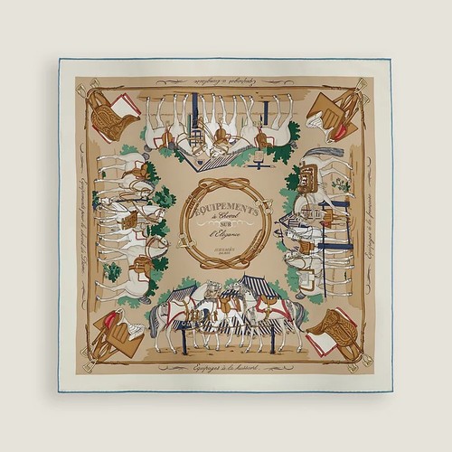 Hermès seidentuch - hermès, 70