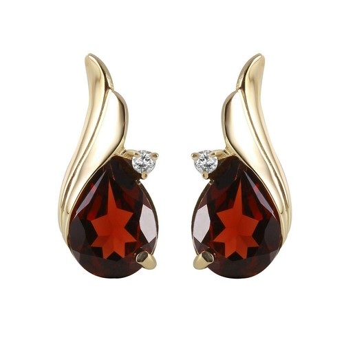 Natürliche granat diamant - natürliche,
