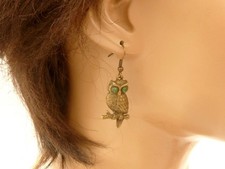Ohrringe mit schönem Eulen