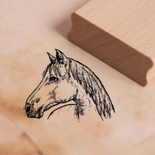 Motivstempel Pferd Kopf  -