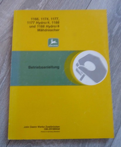 John deere mähdrescher 1166 - john,