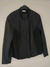 Leichte Jacke Charles Vögele Gr 48 Schwarz