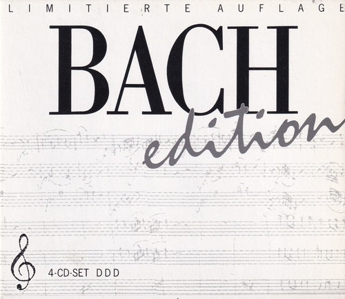 Bach edition limitierte - bach,