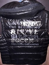 SOCCX Weste mit Kaputze Schwarz Gr.40 L wie Neu