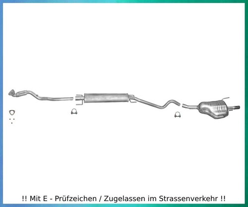 Auspuffanlage opel astra - auspuffanlage,
