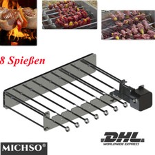 Spießdreher für 8 Schaschlik