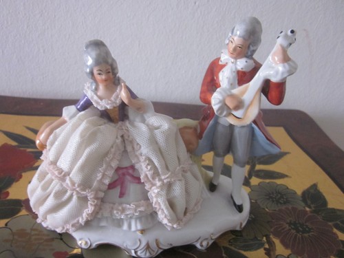Porzellan figur rokokko - porzellan-figur, rokokko-stil