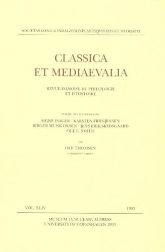 Classica mediaevalia - et,