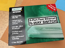 DIGITUS 8-PORT SWITCH DESKTOP