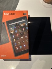 Amazon Fire HD 10 (9th Generation) 64GB, WLAN, 10,1Zoll - Schwarz mit...