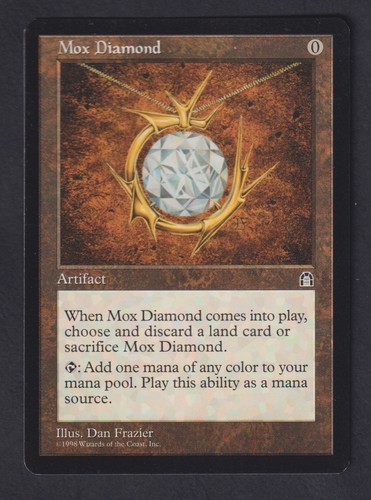 Magic mtg mox diamond - mtg,