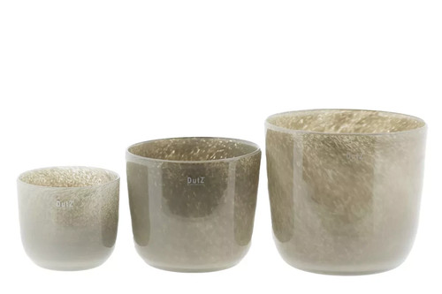 Dutz vasen pot wide - vasen, taupe,