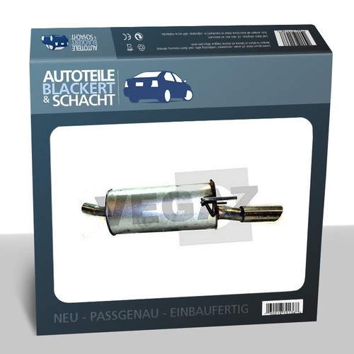 Endschalldämpfer für opel - für,