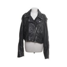 Zara, Bikerjacke, Damen, Größe: XXL, Grau, Polyester/Polyurethan, Einfarbig -ko4