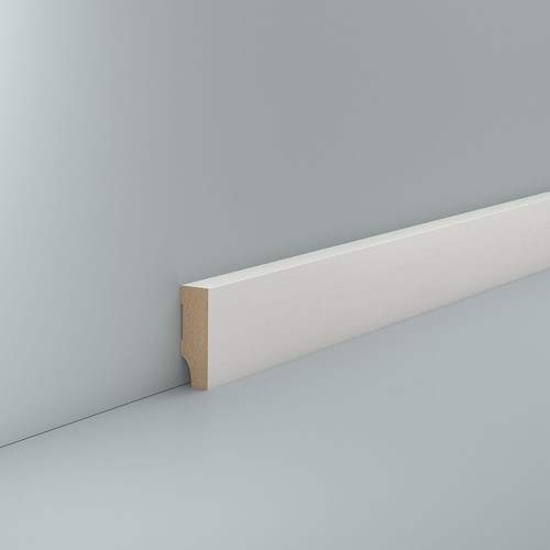 Mdf sockelleiste weiß - sockelleiste, 40