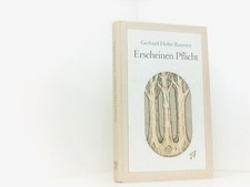 Erscheinen Pflicht Holtz-Baumert, Gerhard: