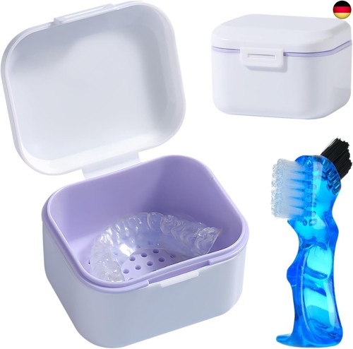 Zahnprothesen box mit - box,