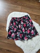 Floraler Minirock Faltenrock