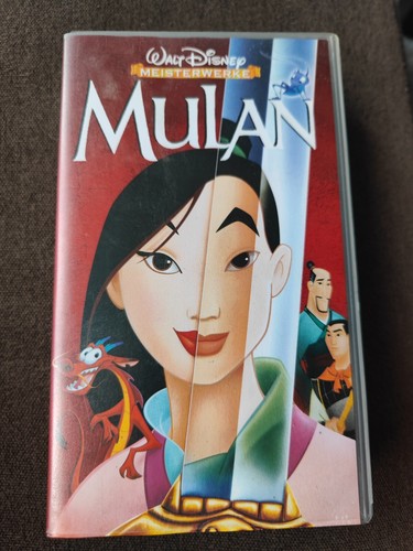 Mulan kasette vhs - vhs,, video