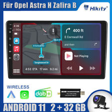 64GB Android 15 DAB Autoradio Carplay GPS Navi Für Opel Astra H Zafira B 2005-14