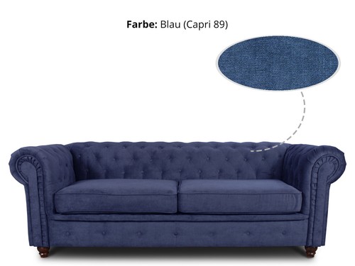 Schlafsofa chesterfield asti - schlafsofa,