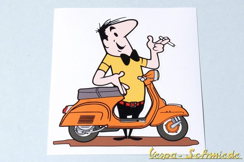 Vespa dekor aufkleber - dekor,