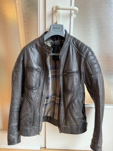 Belstaff weybridge lederjacke - belstaff,