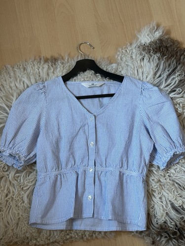 Damen bluse blau - h&m,