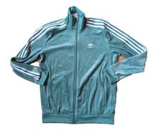 Adidas Velour Jacke Clover