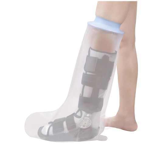 Gips duschschutz bein - gips,
